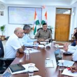 महाप्रबंधक छत्रसाल सिंह  की अध्यक्षता में एसजेवीएन एवं पूर्व मध्य रेल के अधिकारियों के बीच उच्चस्तरीय बैठक