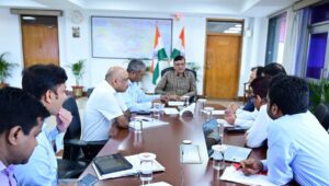 महाप्रबंधक छत्रसाल सिंह की अध्यक्षता में एसजेवीएन एवं पूर्व मध्य रेल के अधिकारियों के बीच उच्चस्तरीय बैठक