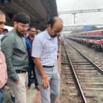 डीआरएम ने किया गया सोनपुर-सबदलपुर-खगड़िया रेलखंड का विंडो ट्रेलिंग निरीक्षण