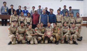 रेलवे स्कूल में मनाया गया एनसीसी दिवस,