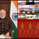 प्रधानमंत्री नरेन्द्र मोदी ने विभिन्न रेल परियोजनाओं का उद्घाटन और आधारशिला रखी