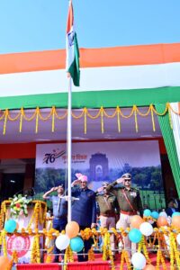 पूर्व मध्य रेल में हर्षोल्लास पूर्वक मनाया गया गणतंत्र दिवस, छत्रसाल सिंह ने झंडोत्तोलन किया