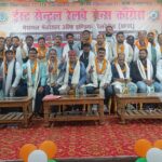 चुनाव में अच्छी भूमिका के लिए कार्यकर्ताओं को किया गया सम्मानित