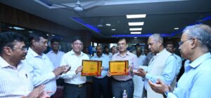 200 मीलियन टन से ज्यादा माल लदान कर एक नया कीर्तिमान स्थापति करने पर महाप्रबंधक ने विभागाध्यक्षों के साथ की बैठक