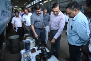 महाप्रबंधक ने राजेन्द्रनगर कोचिंग कम्पलेक्स का किया निरीक्षण