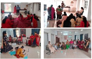 पूर्व मध्य रेल महिला कल्याण संगठन द्वारा संचालित परिधान प्रशिक्षण सिलाई केंद्र में कार्यशाला का आयोजन