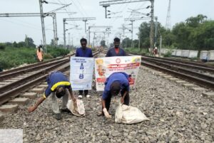 पूर्व मध्य रेल में स्वतंत्रता दिवस उत्सव-2025 के उपलक्ष्य में आयोजित स्वच्छता अभियान कार्यक्रम