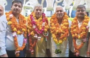 ईसीआर मेंस कांग्रेस पदाधिकारियों को एनएफआईआर में मिला बड़ा सम्मान